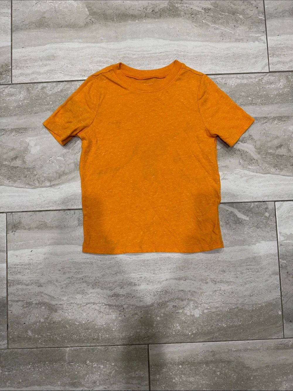 Old Navy Bright Orange Short Sleeve Tee for Kids